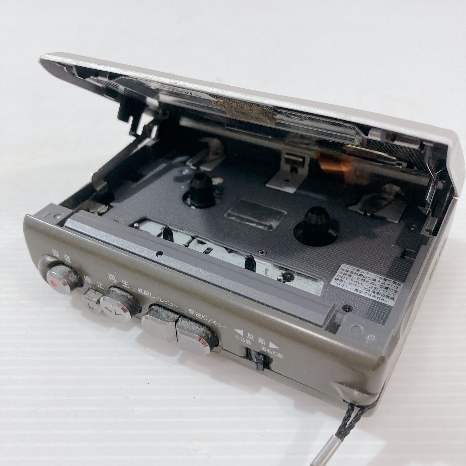 ジャンク品 SONY カセットレコーダー TCM-900 カセットテープ 