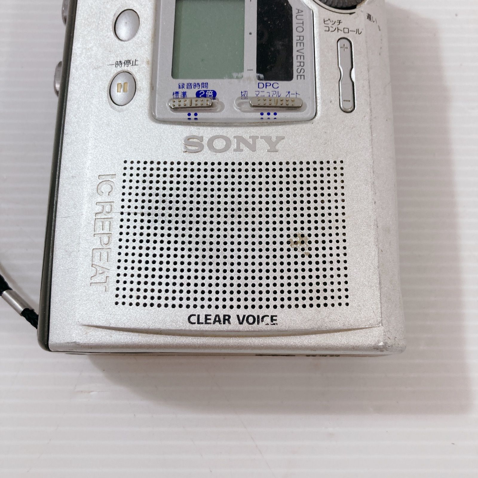 ジャンク品 SONY カセットレコーダー TCM-900 カセットテープ