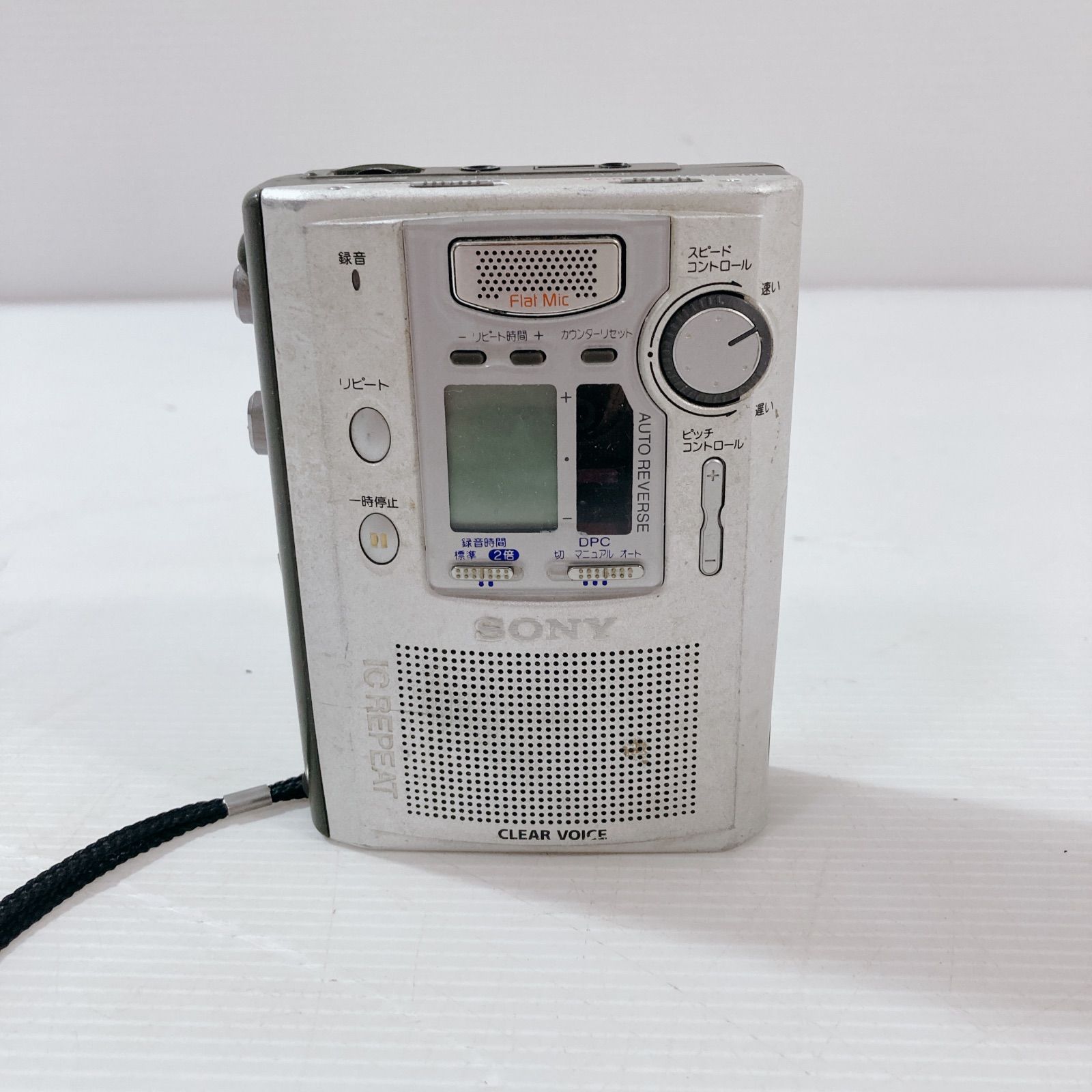 ジャンク品 SONY カセットレコーダー TCM-900 カセットテープ