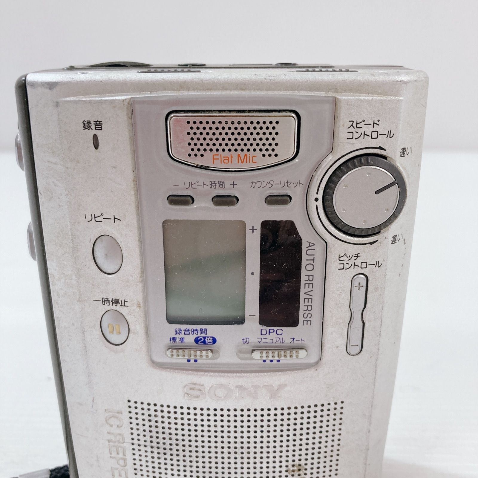ジャンク品 SONY カセットレコーダー TCM-900 カセットテープ 