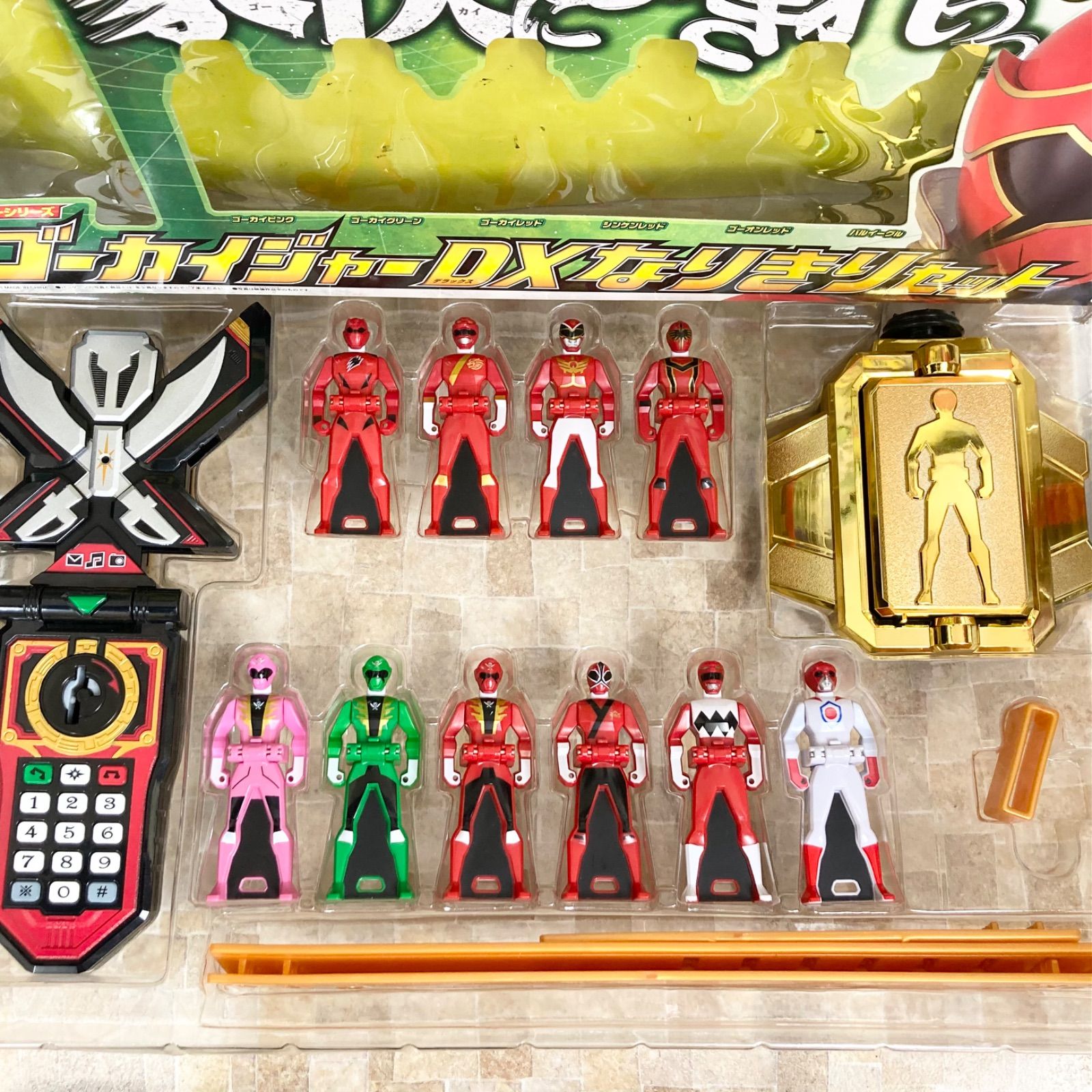 動作確認済】レンジャーキーシリーズ ゴーカイジャーDXなりきり