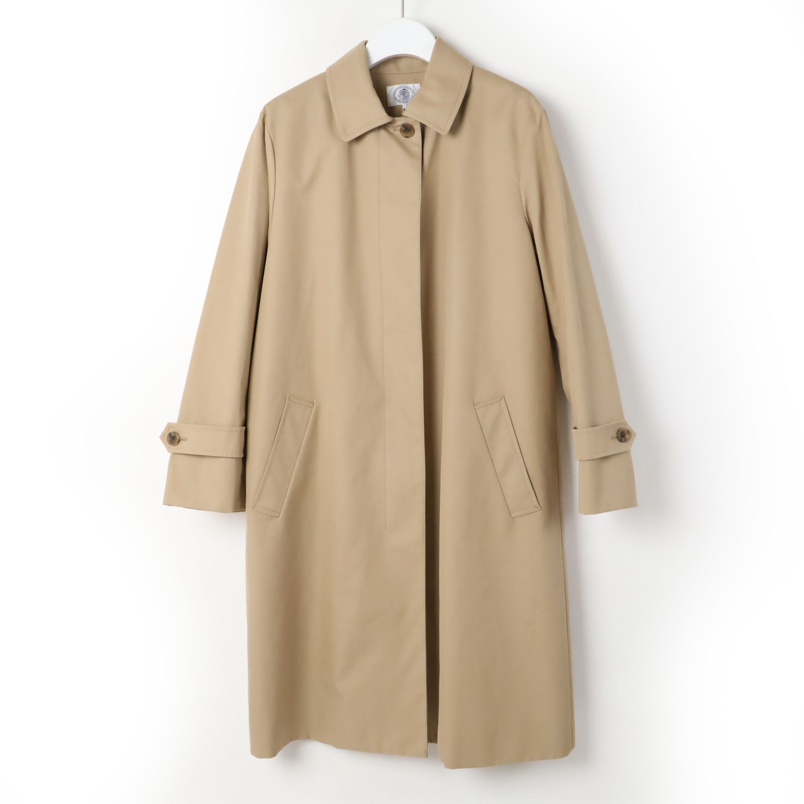 新品 ジェイプレス レディース コンパクトギャバ ステンカラーコート J