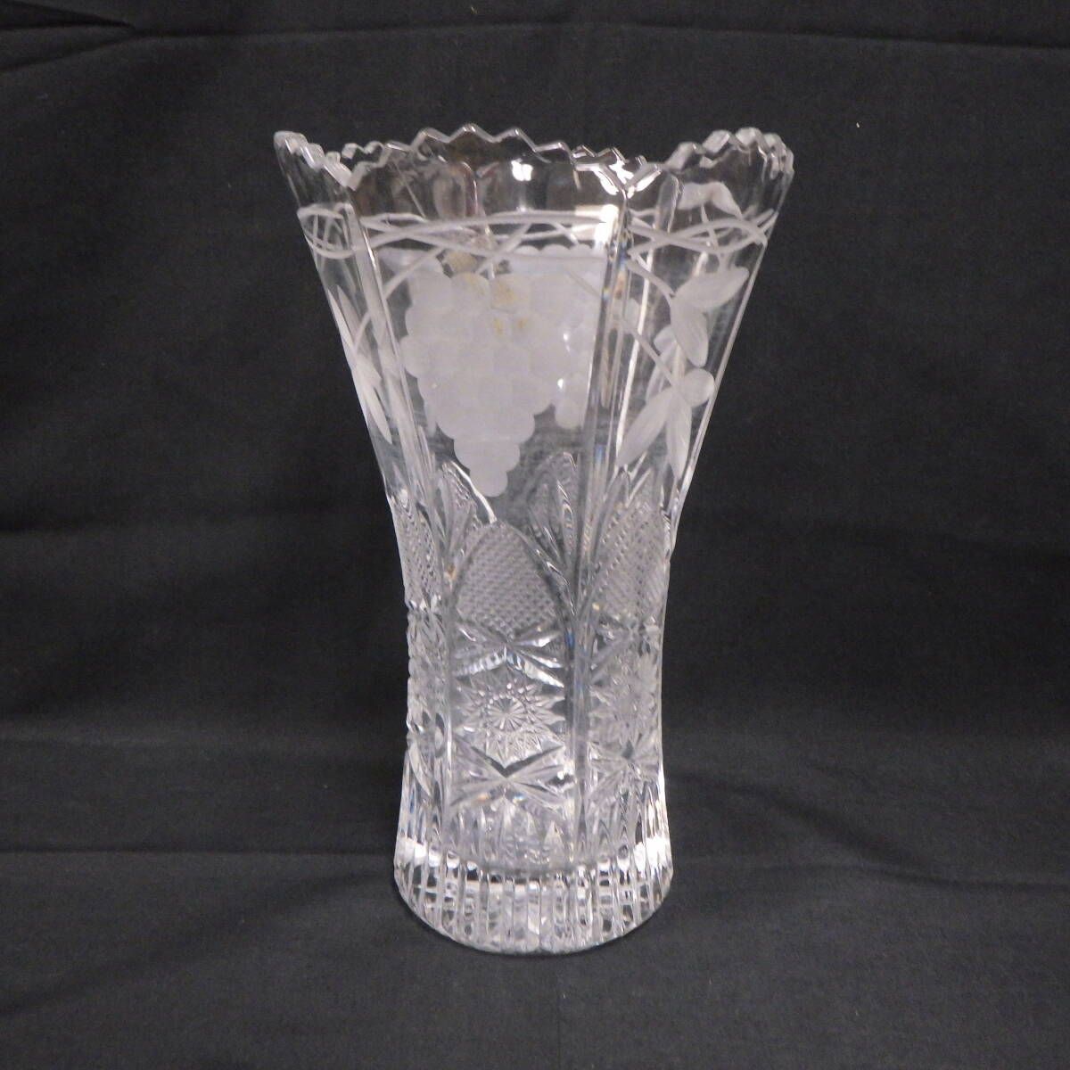 HOYA CRYSTAL クリスタル 花瓶 花器 花入れ フラワーベース ガラス