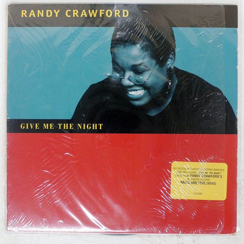 米 US盤 RANDY CRAWFORD/GIVE ME THE NIGHT/BLUEMOON RECORDINGS