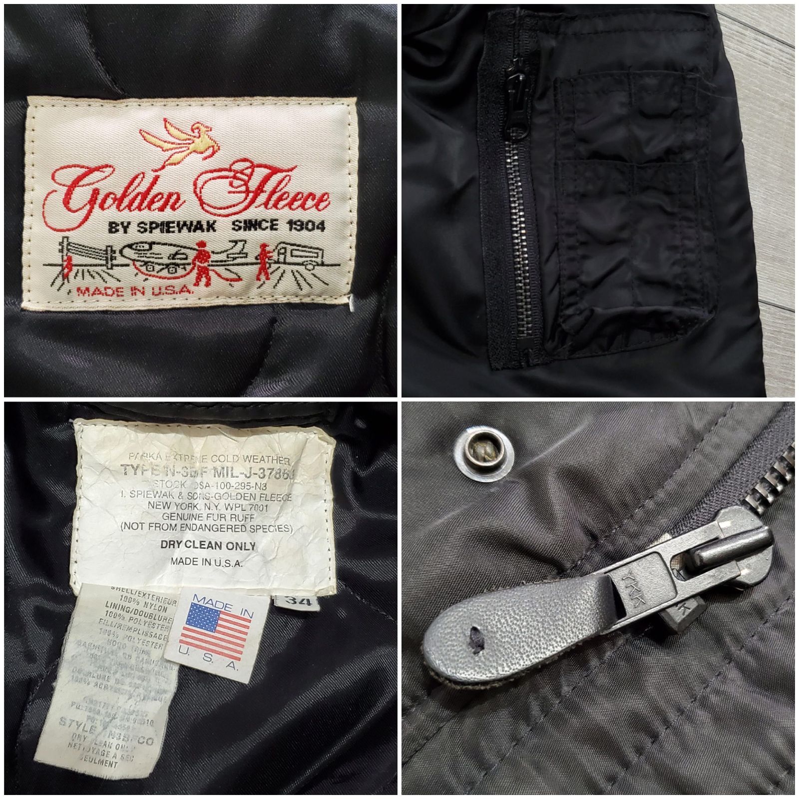 Golden Fleece by SPIEWAK スピワック□良品 2010s USA製 1N3BFCO 
