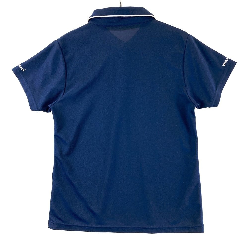 サイズ：40 VIVA HEART ビバハート ハートカラー 半袖ポロシャツ