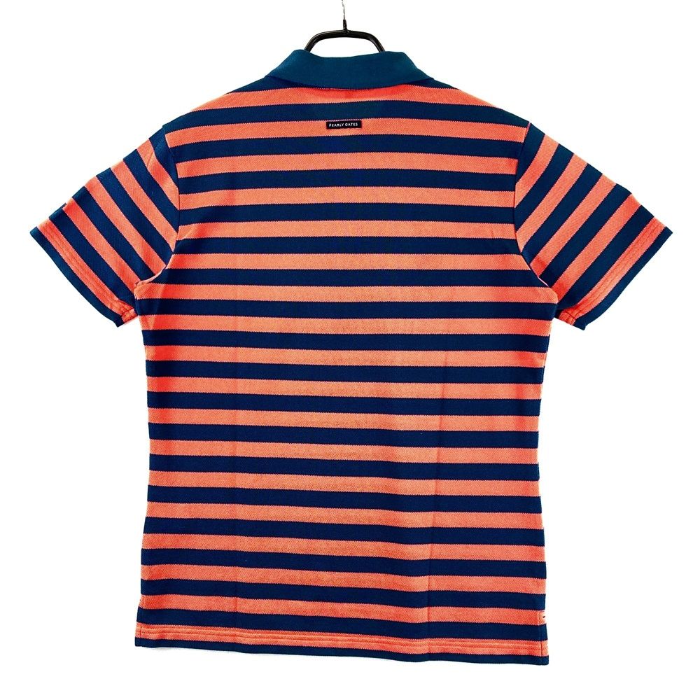 サイズ：5 PEARLY GATES パーリーゲイツ 半袖ポロシャツ ボーダー柄