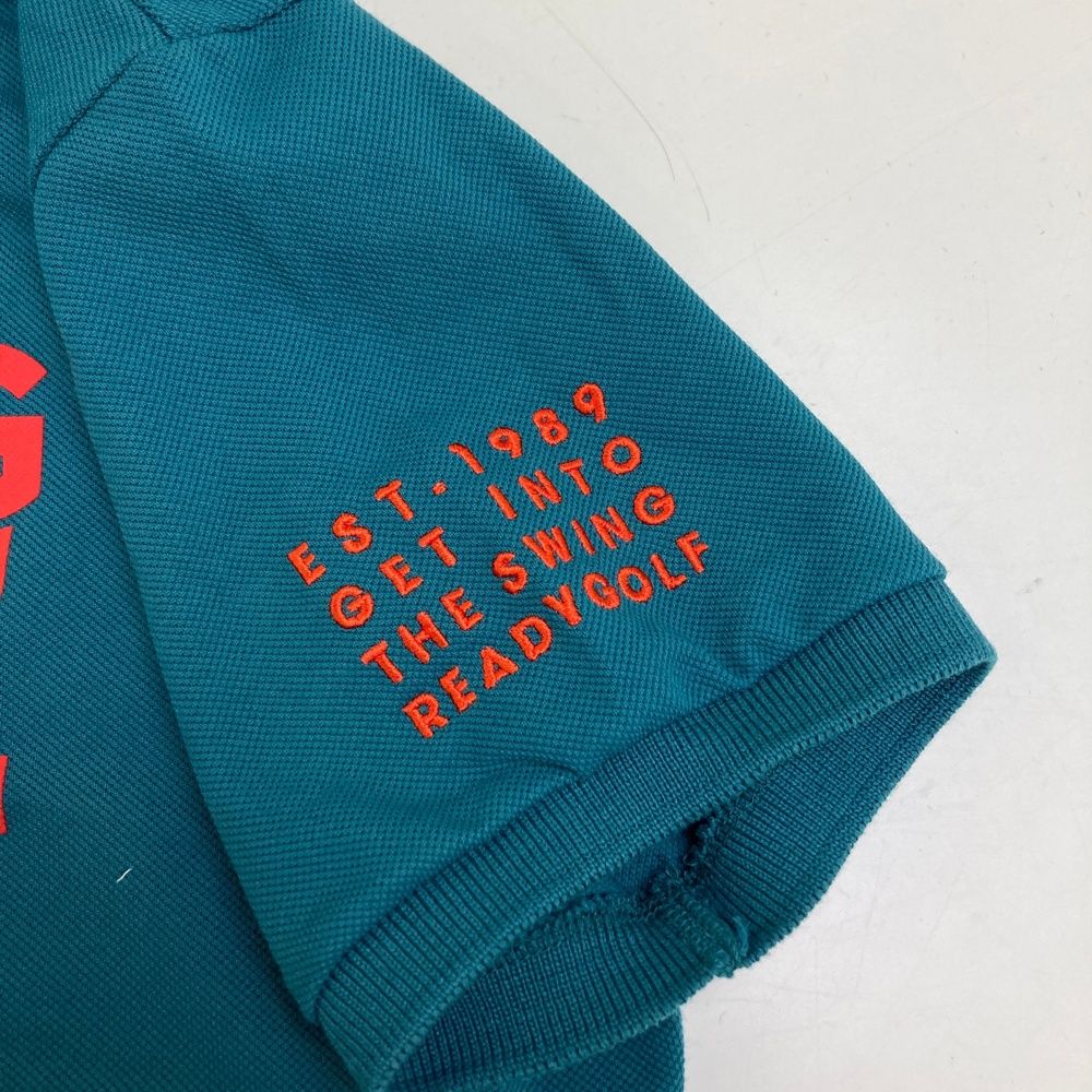 サイズ：1 PEARLY GATES パーリーゲイツ 半袖ポロシャツ グリーン系