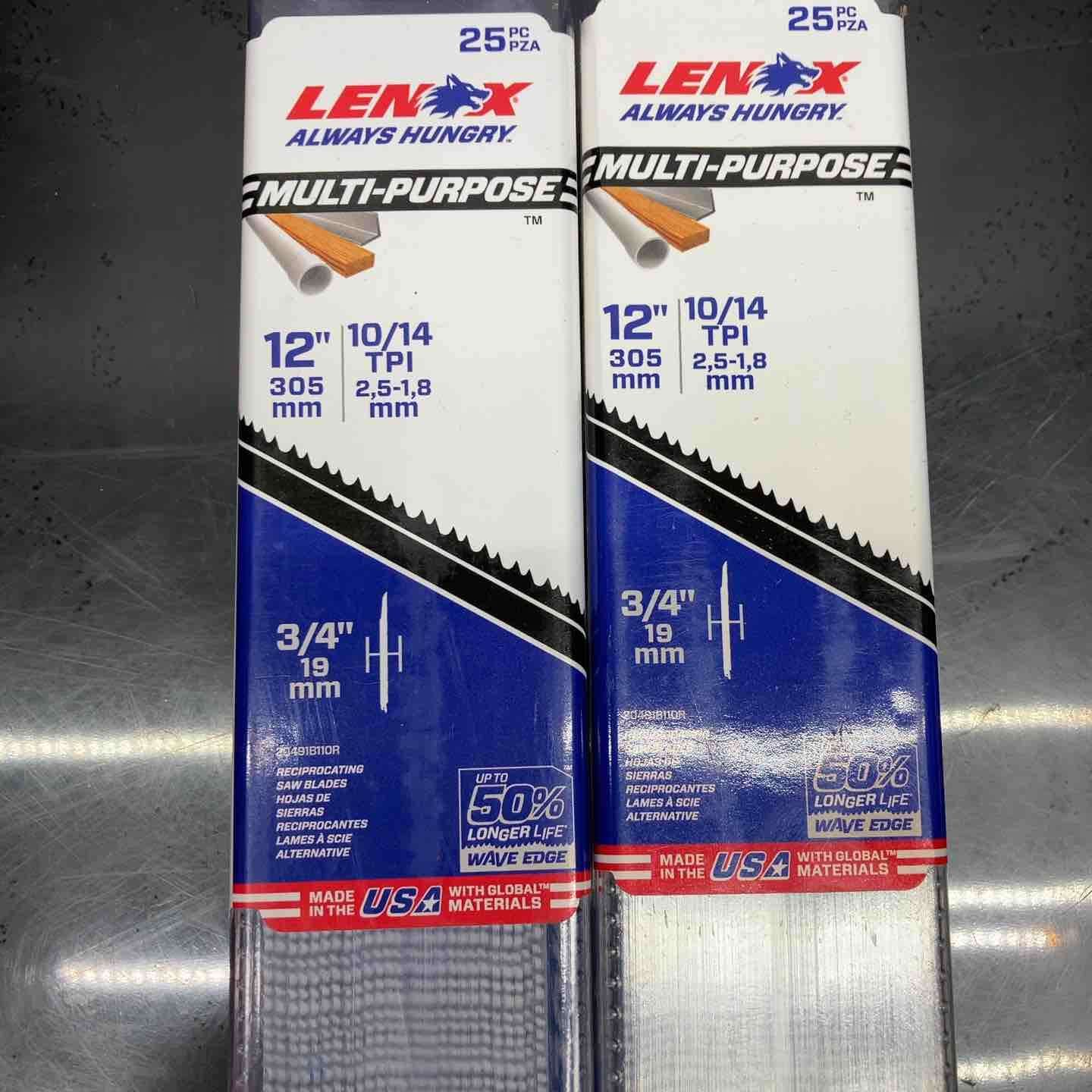 レノックス LENOX セーバーソーブレード 入 300 mm セット