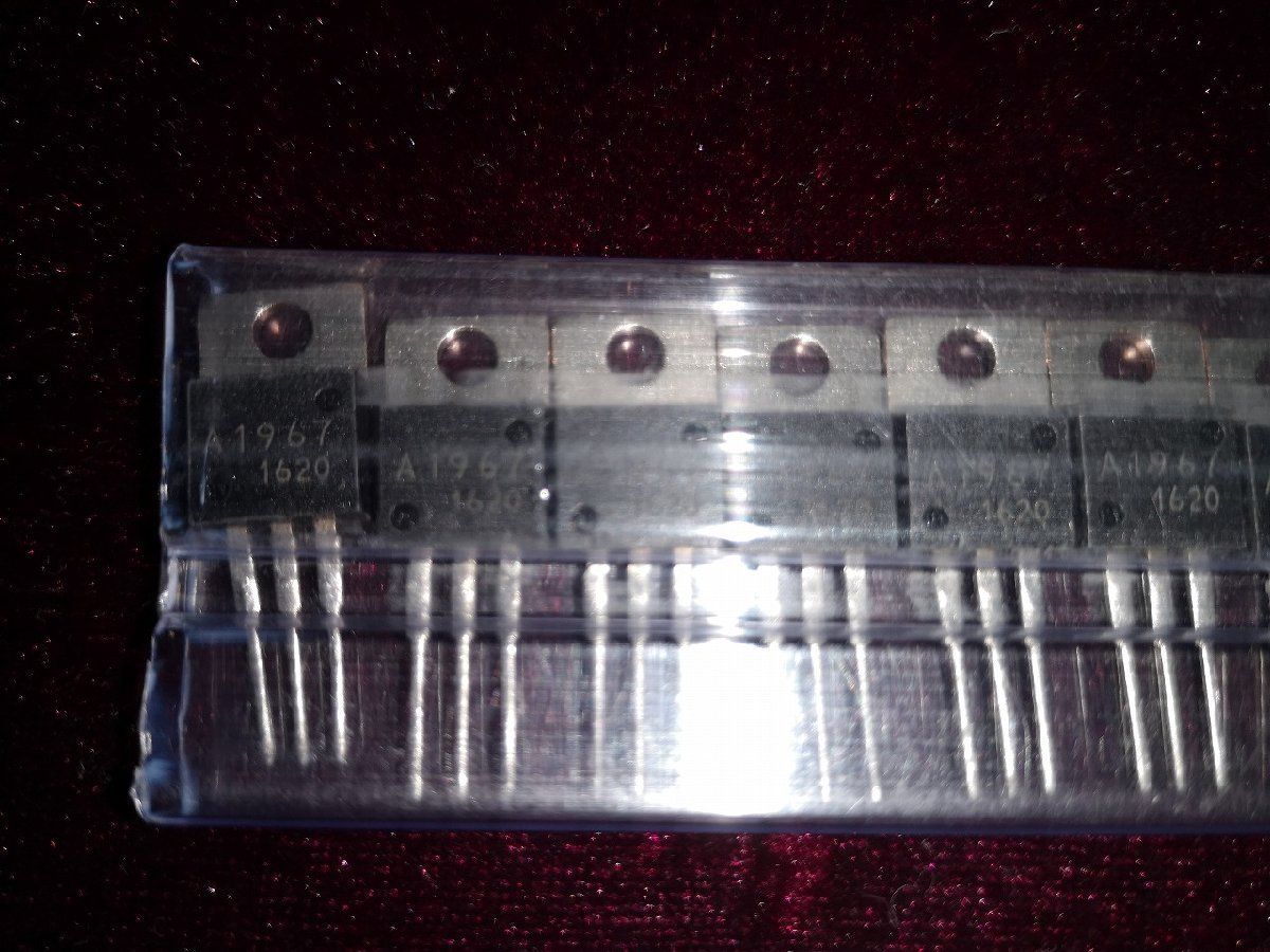 ◇東芝 TOSHIBA 2SA1967 PNP トランジスタ 10個セット オーディオ用