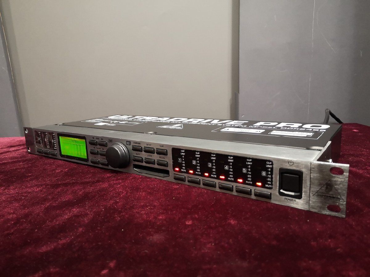 ◇BEHRINGER ベリンガー DCX2496 ULTRADRIVE PRO 1Uサイズ チャンネル