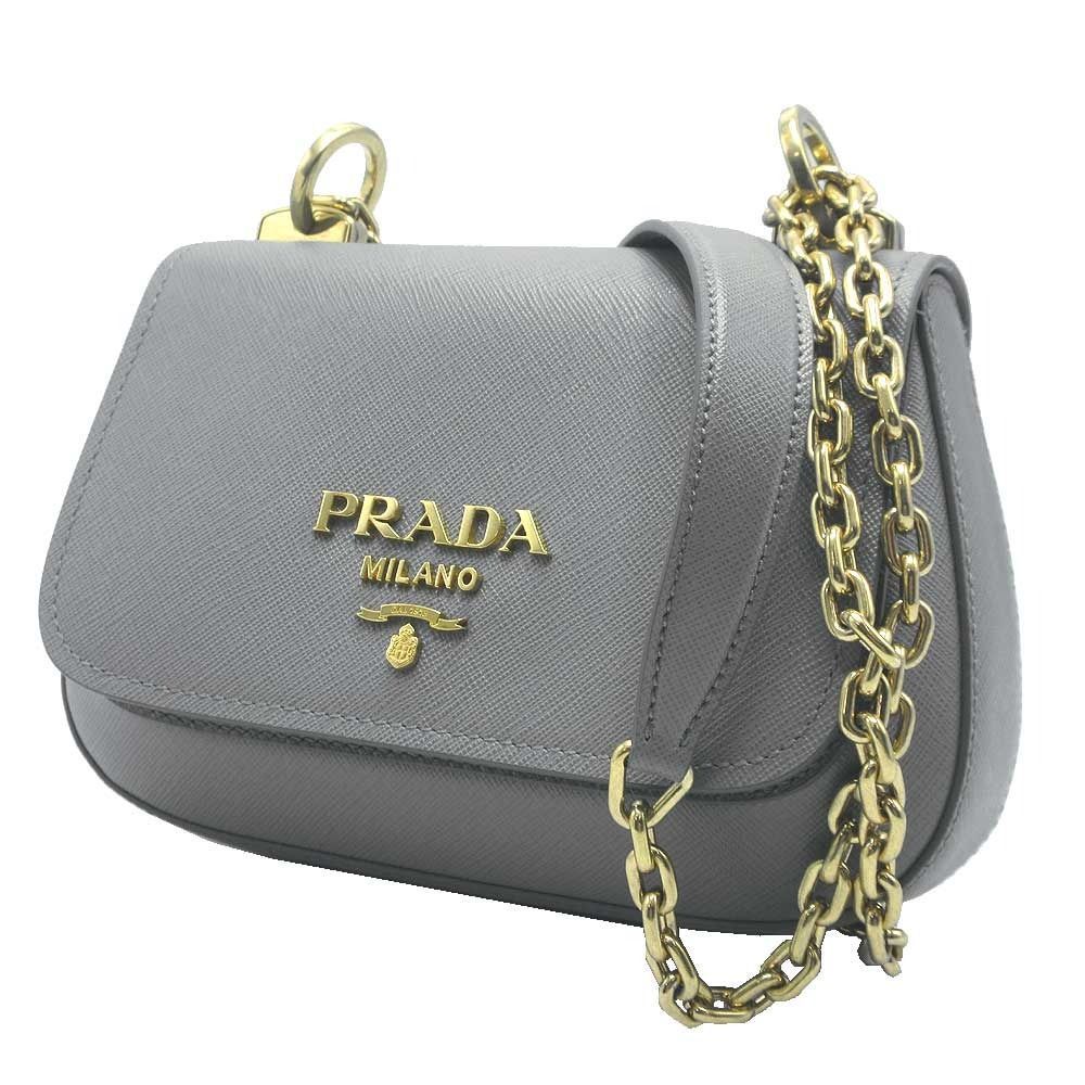 新品】プラダ 1BD275 SAFFIANO LUX / ARDESIA (グレー系) バッグ 新品】プラダ 1BD275 SAFFIANO LUX / ARDESIA (グレー系) バッグ