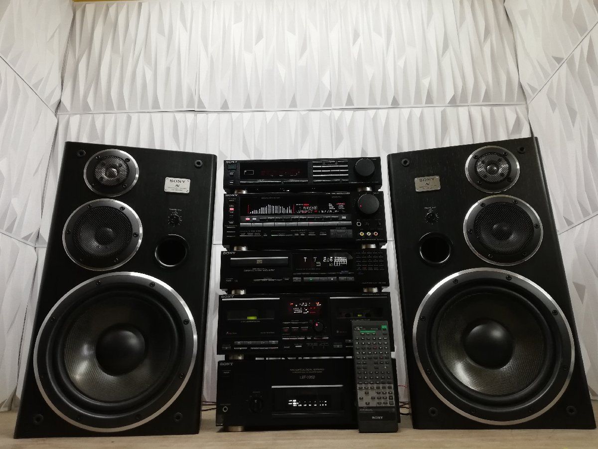 SONY システムコンポ LIBERTY LBT-V950 Sony LBT-V950 System Component w/used record Used Working From