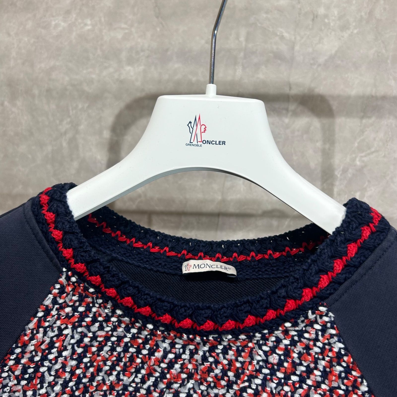 MONCLER モンクレール 半袖 Tシャツ異素材切り替えS - メルカリ