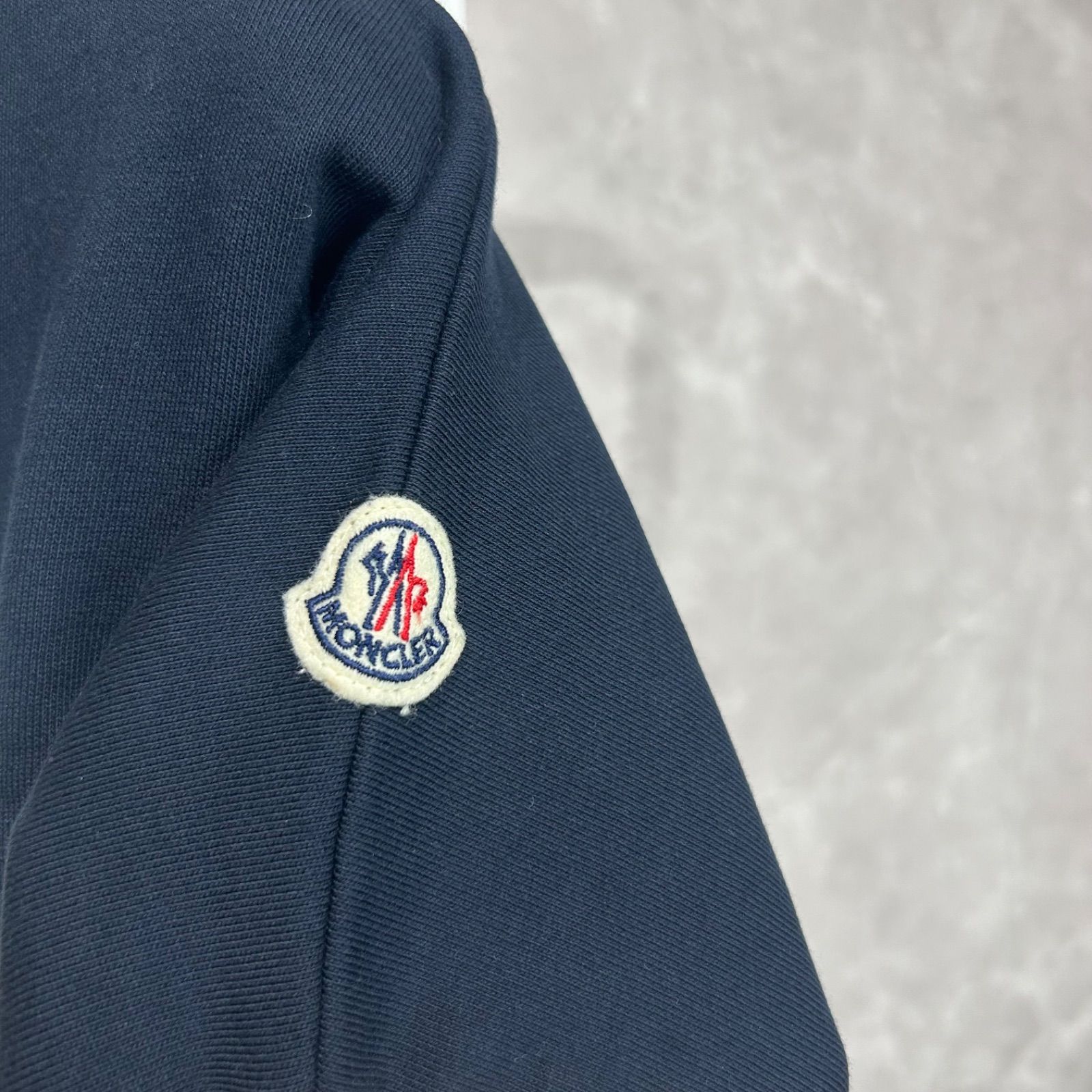 未使用】【大人OK】 MONCLER モンクレールワンピースネイビー14A