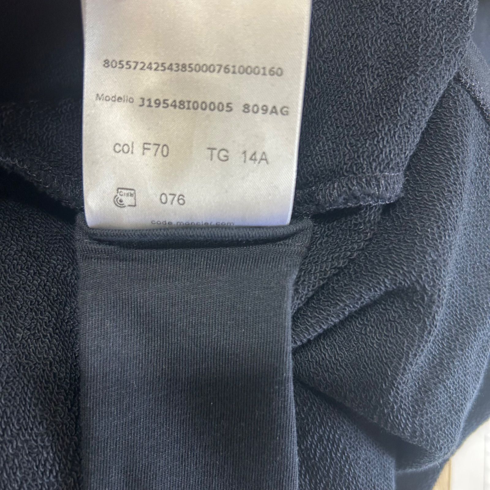 未使用】【大人OK】 MONCLER モンクレールワンピースネイビー14A