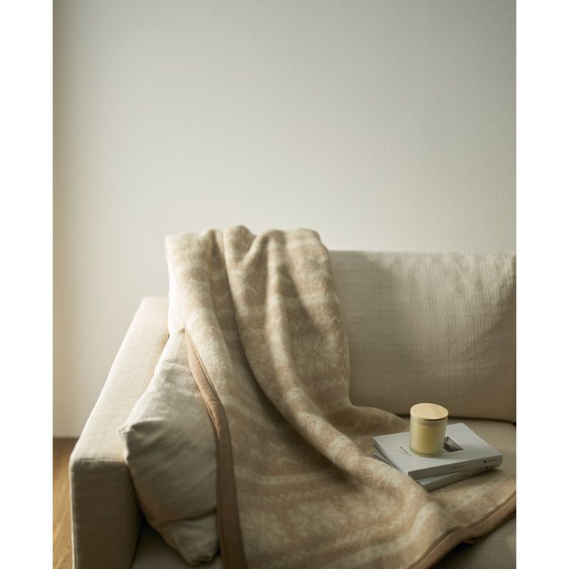 ギフト】[寝具]アルパカ毛布(毛羽部分) - メルカリ