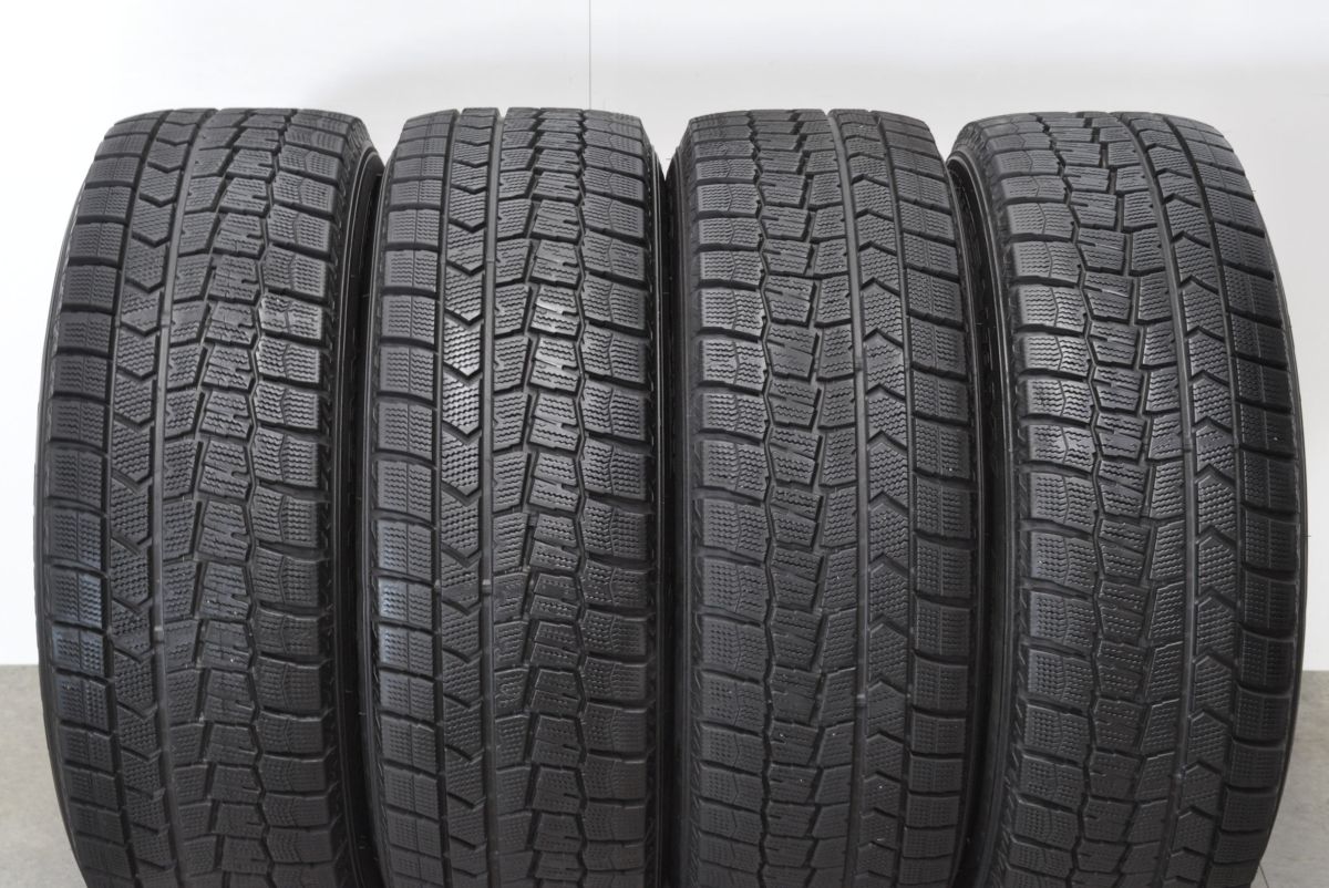 美品 バリ溝】Weds VELVA 16in 6.5J +40 PCD114.3 ダンロップ