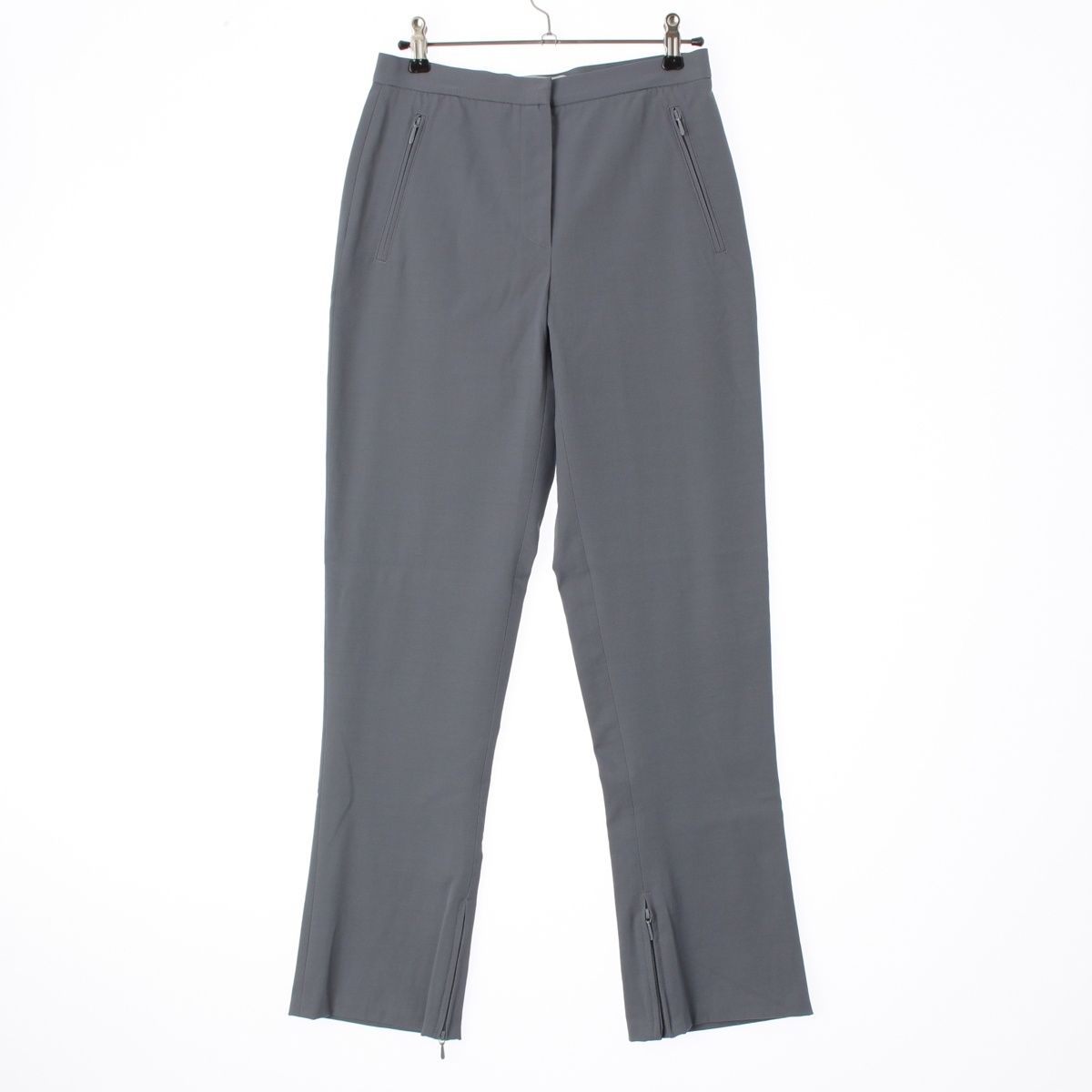 ミュウミュウ ナイロン×ウール アーカイブ スラックス パンツ ボトムス