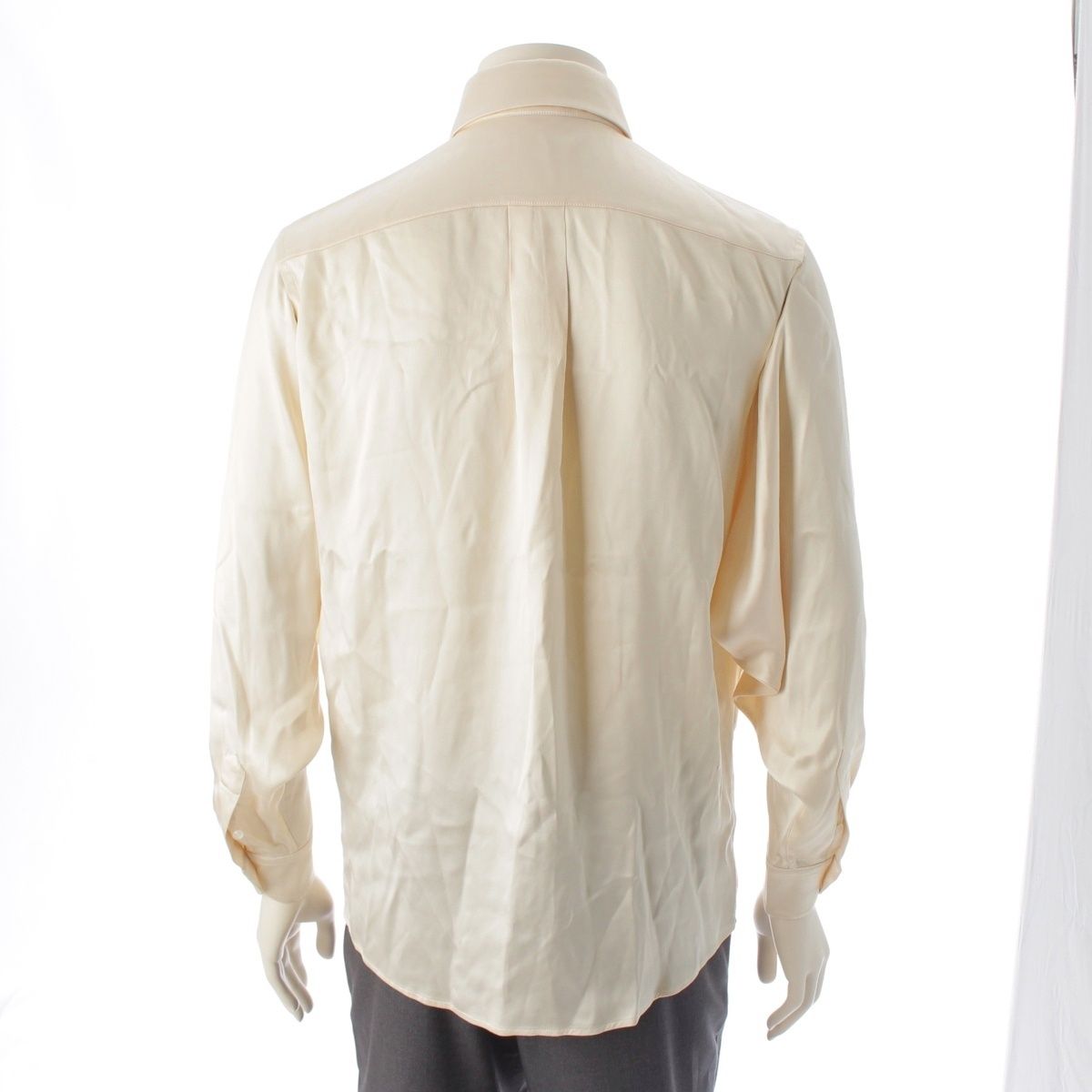 【美品 希少】エルメス マルジェラ期　半袖Tシャツ アイボリー　34 HERMES エルメスボルデュック柄マルジェラ期アイボリーTシャツ