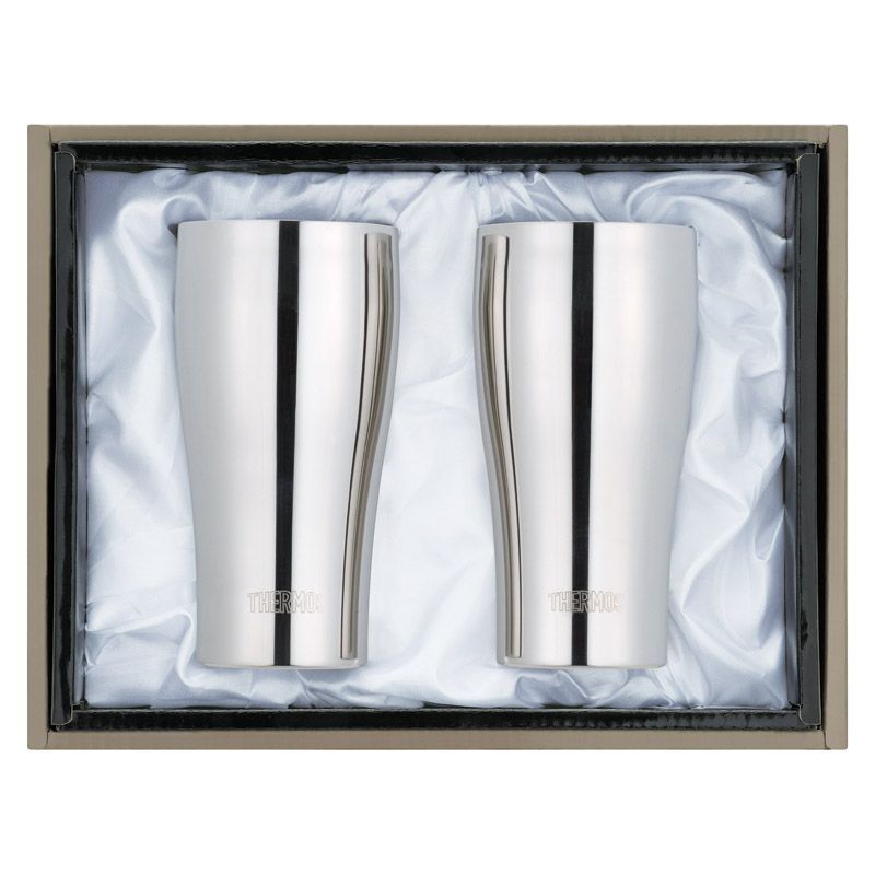 ギフト 食器 サーモス 真空断熱タンブラー400 ml ペア JCY 400 GP 1 SM
