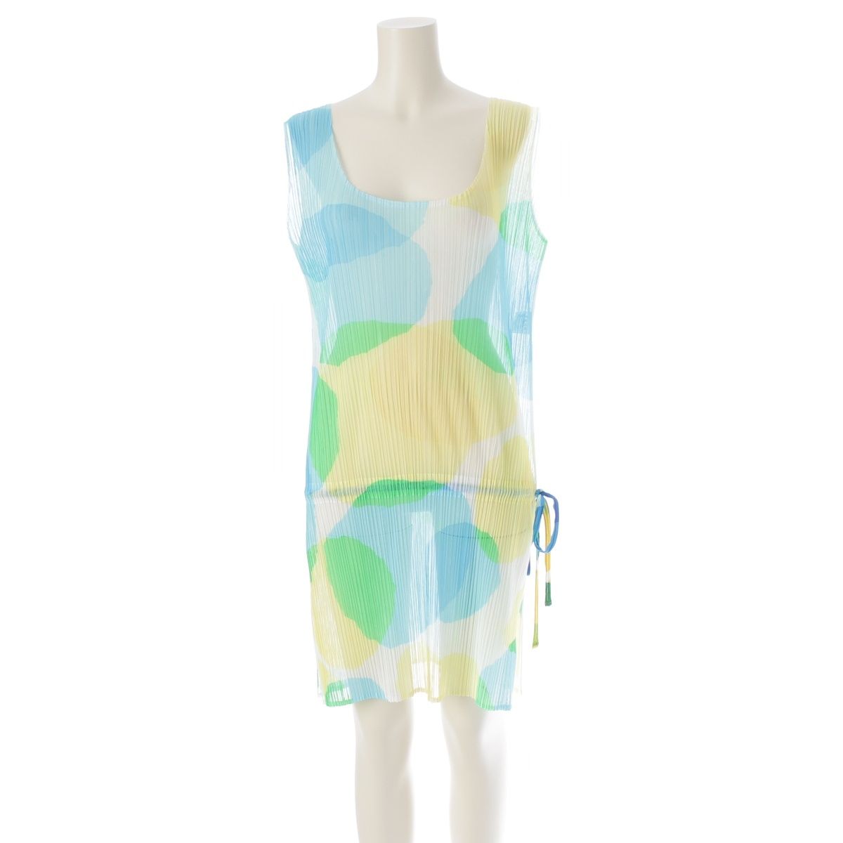 プリーツプリーズ イッセイミヤケ レイヤード ドット 総柄