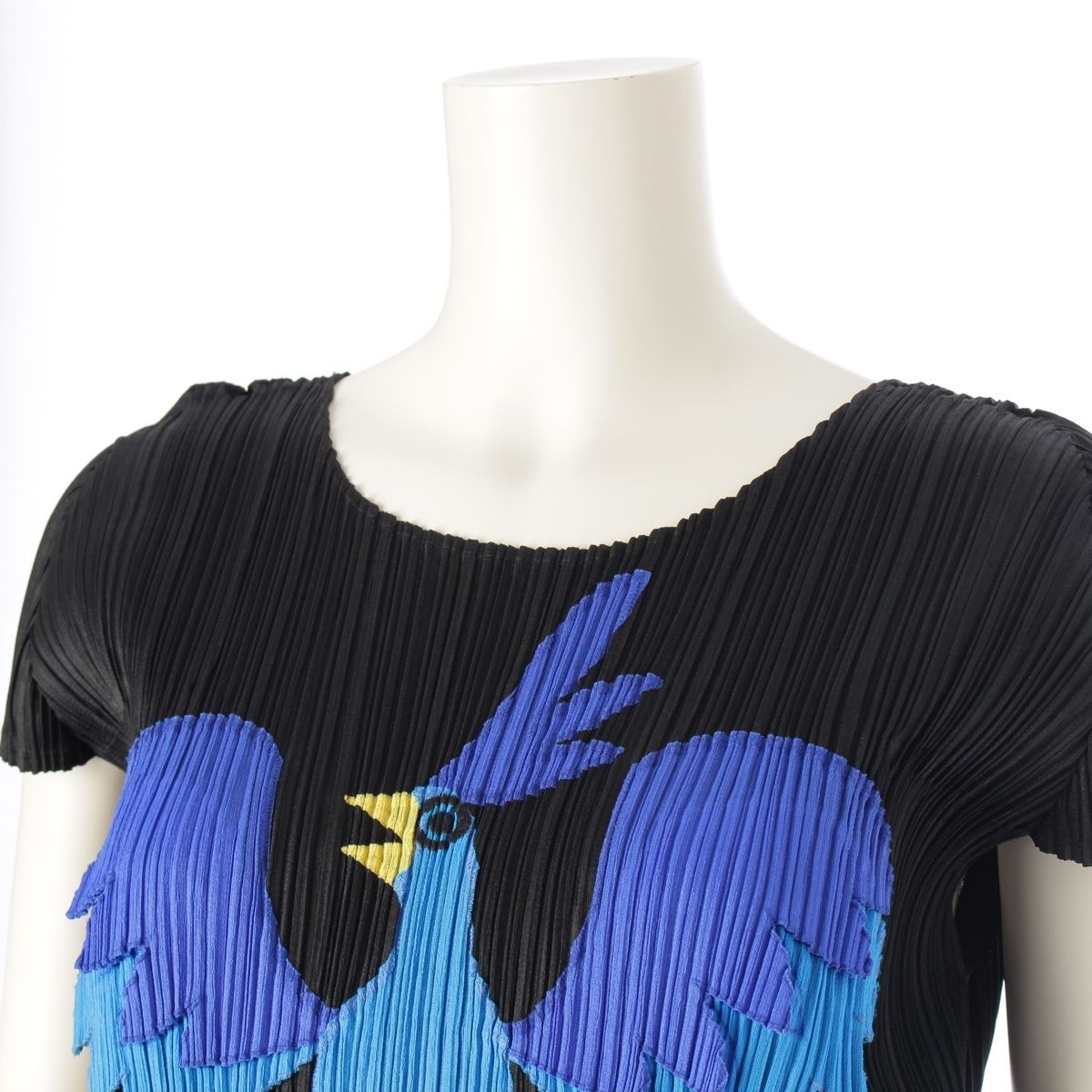 イッセイミヤケ 青い鳥 ブルーバード カットソー トップス 半袖 PP33