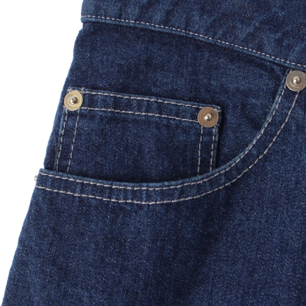 アレキサンダーマックイーン 90S 本人期 デニム ロゴ刺繡 パンツ