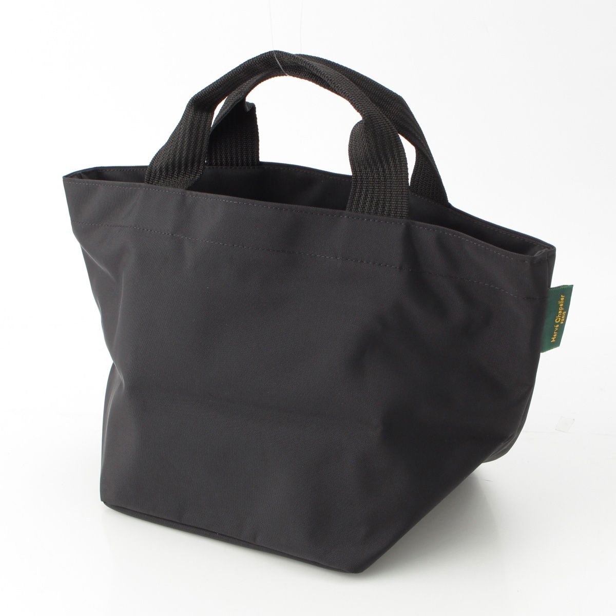 エルベ・シャプリエ ナイロン 舟形 トートバッグ 1027N ノワール