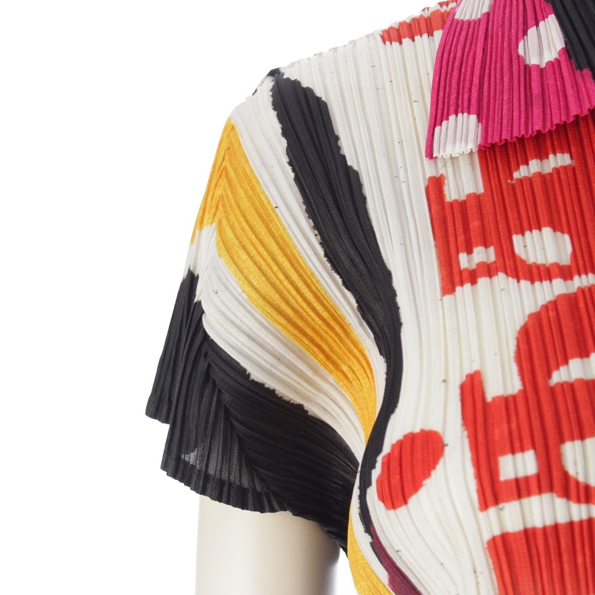 プリーツプリーズ イッセイミヤケ 2003 03SS グラフィック フレンチ