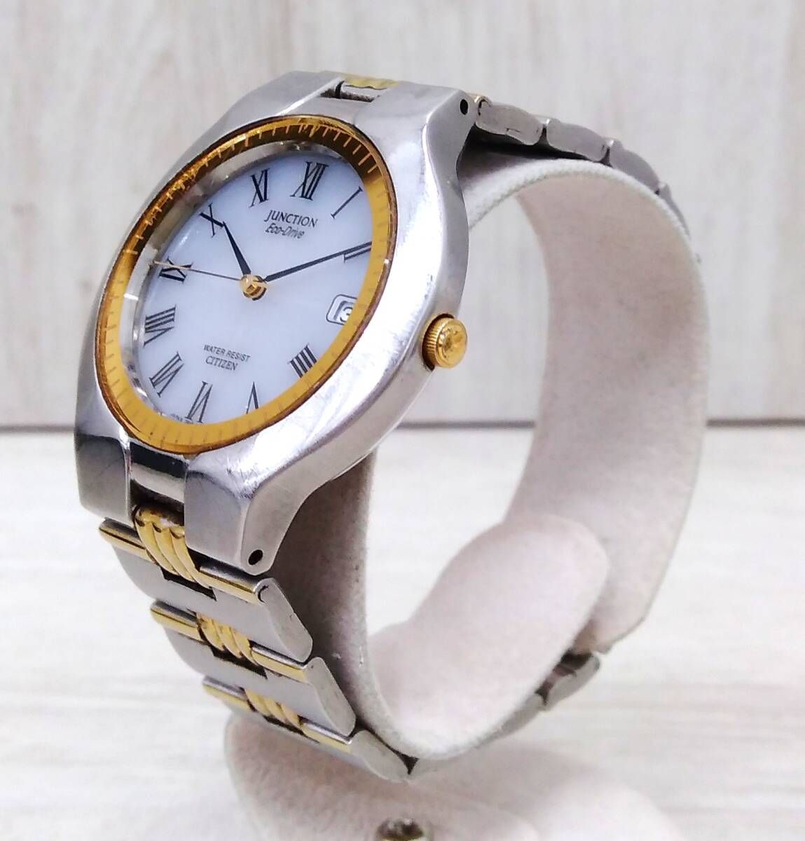 ジャンク CITIZEN シチズン JUNCTION 7871-L16657／910*** ソーラー