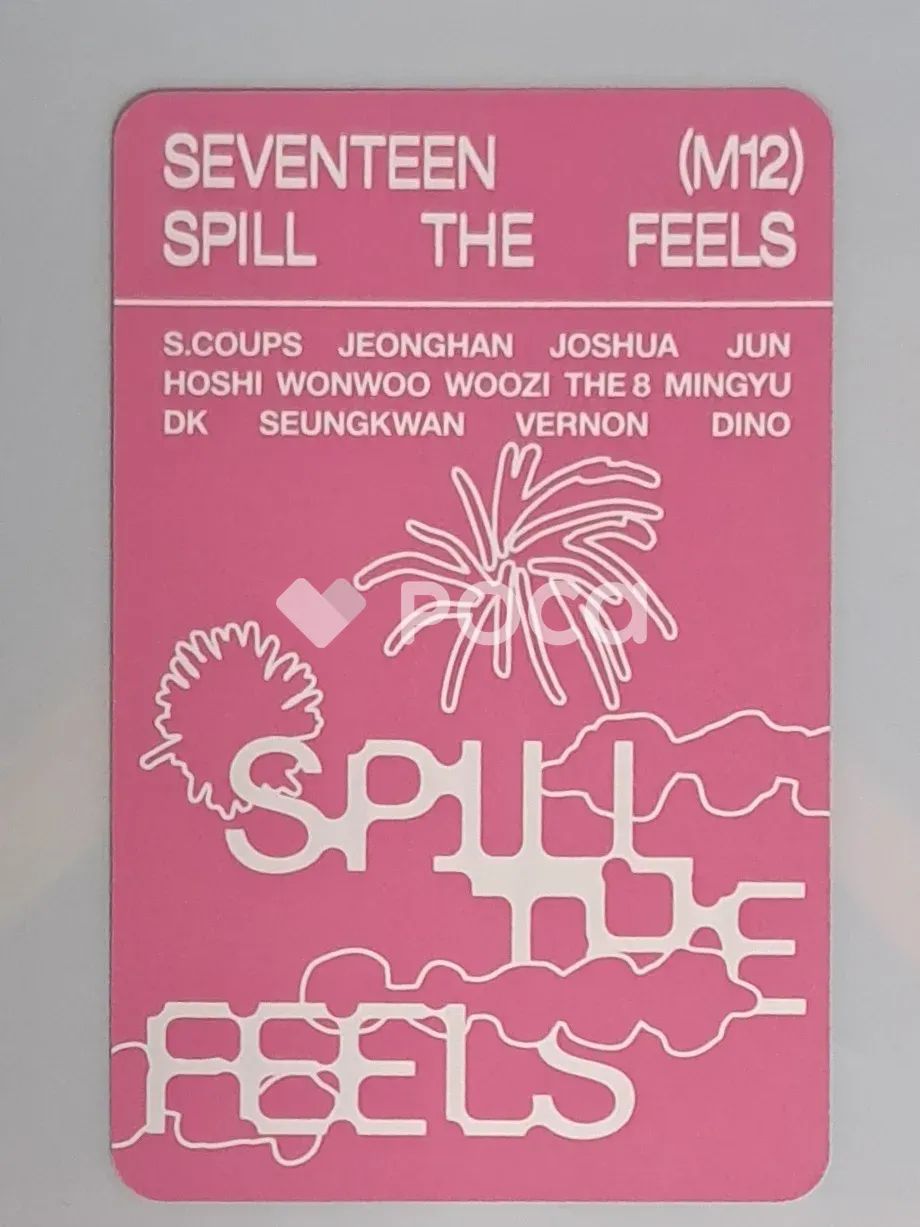 Seventeen エスクプス セブチ SPILL THE FEELS CARAT Ver. - メルカリ