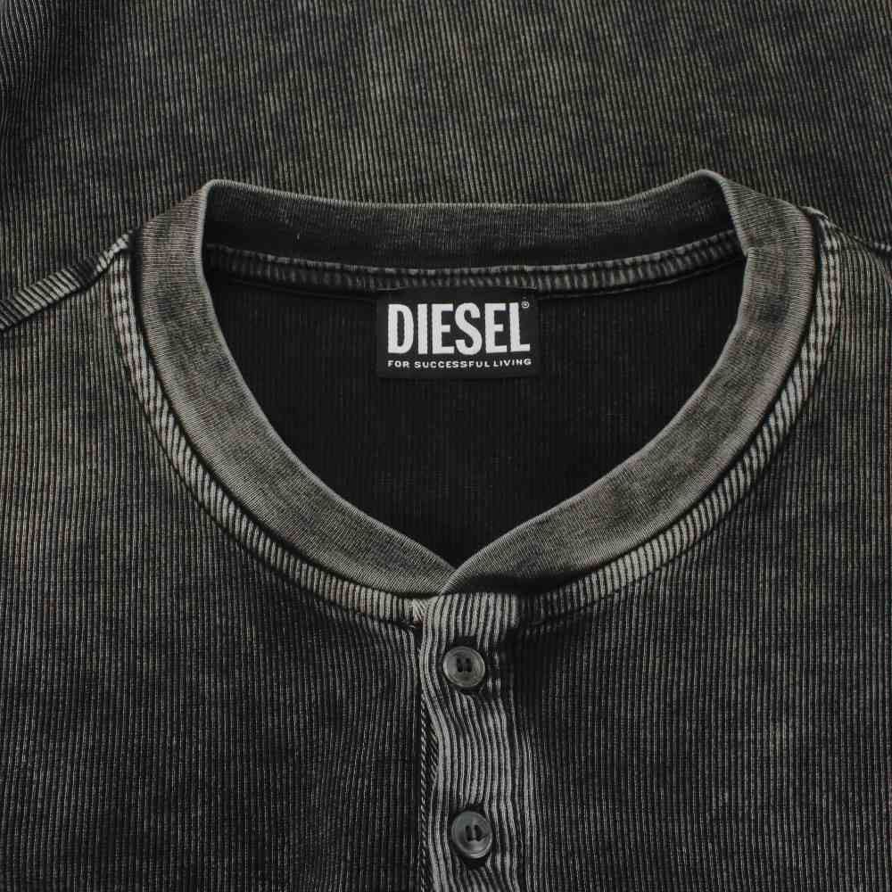 ディーゼル DIESEL タグ付き 23SS T-JUSTRIB Tシャツ 半袖 ヘンリー