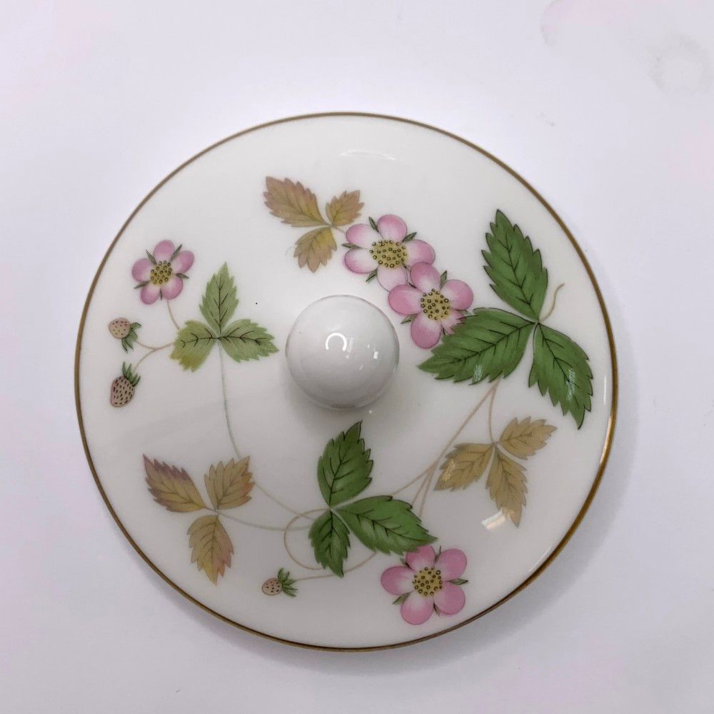 WEDGWOOD ウェッジウッド ワイルドストロベリー シュガーポット