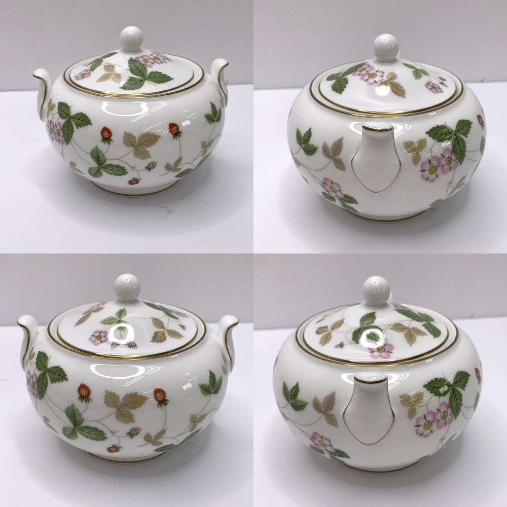 WEDGWOOD ウェッジウッド ワイルドストロベリー シュガーポット