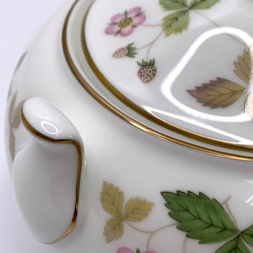 WEDGWOOD ウェッジウッド ワイルドストロベリー シュガーポット