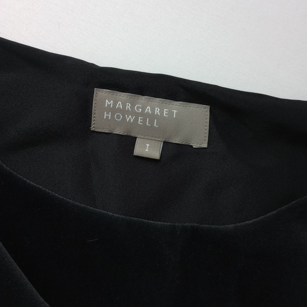 MARGARET HOWELL マーガレットハウエル ベルベット ワンピース ベロア 