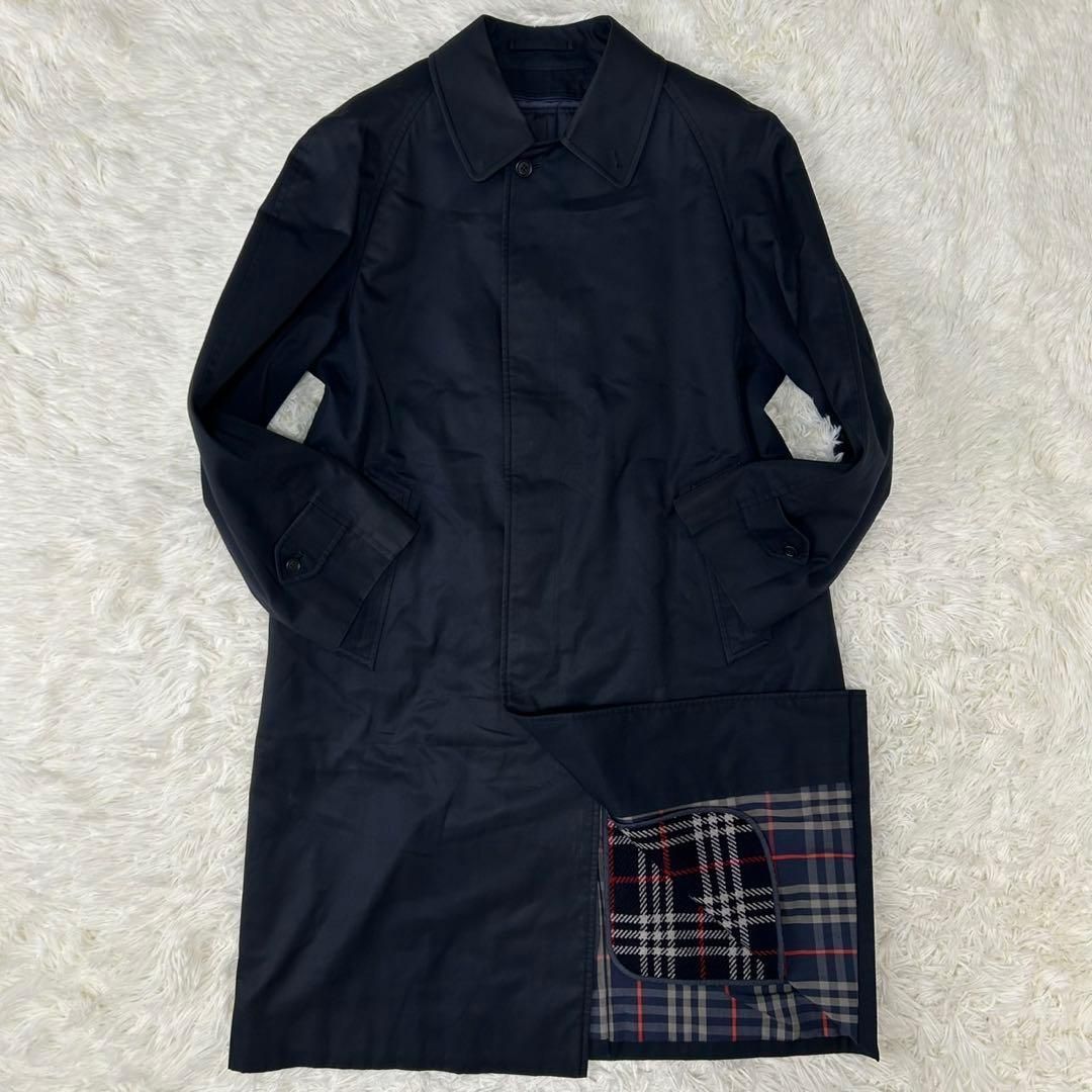 美品/L】BURBERRY バーバリー ステンカラーコート ロングコート