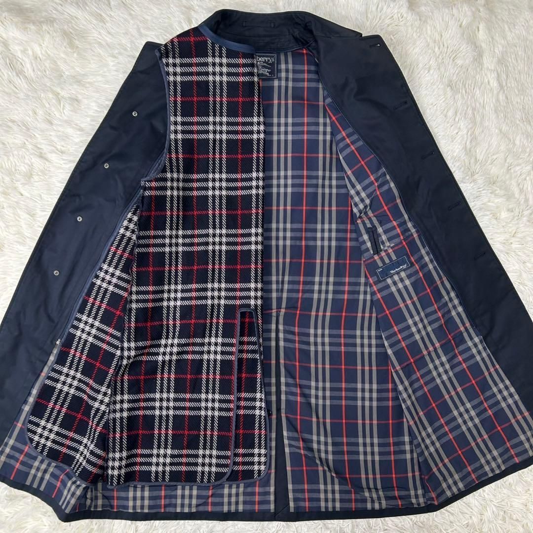 美品/L】BURBERRY バーバリー ステンカラーコート ロングコート
