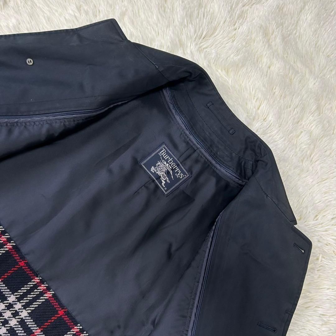 美品/L】BURBERRY バーバリー ステンカラーコート ロングコート