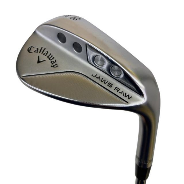 中古】 キャロウェイ JAWS RAW クロムメッキ 58°/08°Z ウェッジ WG NS