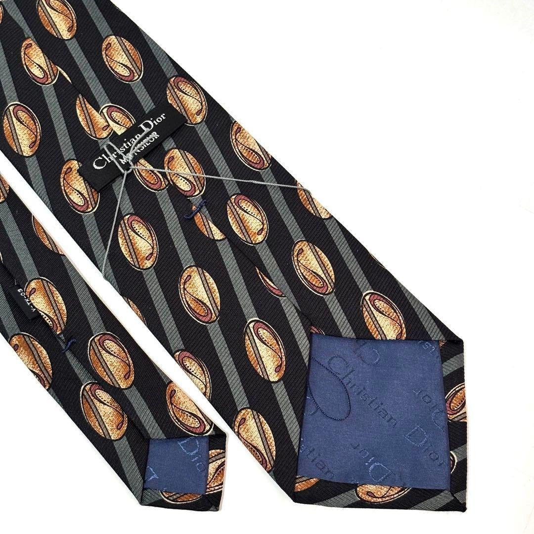 未使用！タグ付き✨ クリスチャンディオール ネクタイ ネイビー