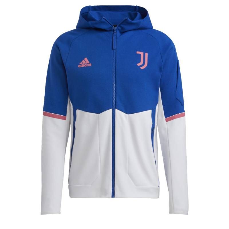 【送料無料・匿名配送】adidas アディダス ユヴェントス 22/23 EU アンセム ジャケット 青 白 新品 正規品
