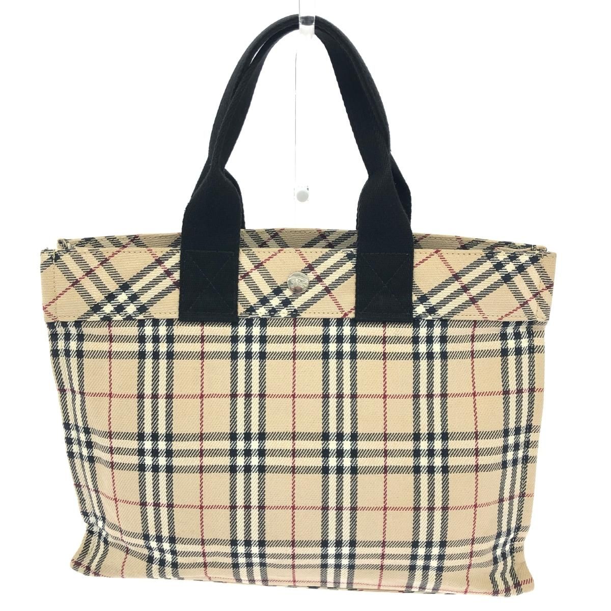 BURBERRY BLUE LABEL バーバリーブルーレーベル トートバッグ ノバ