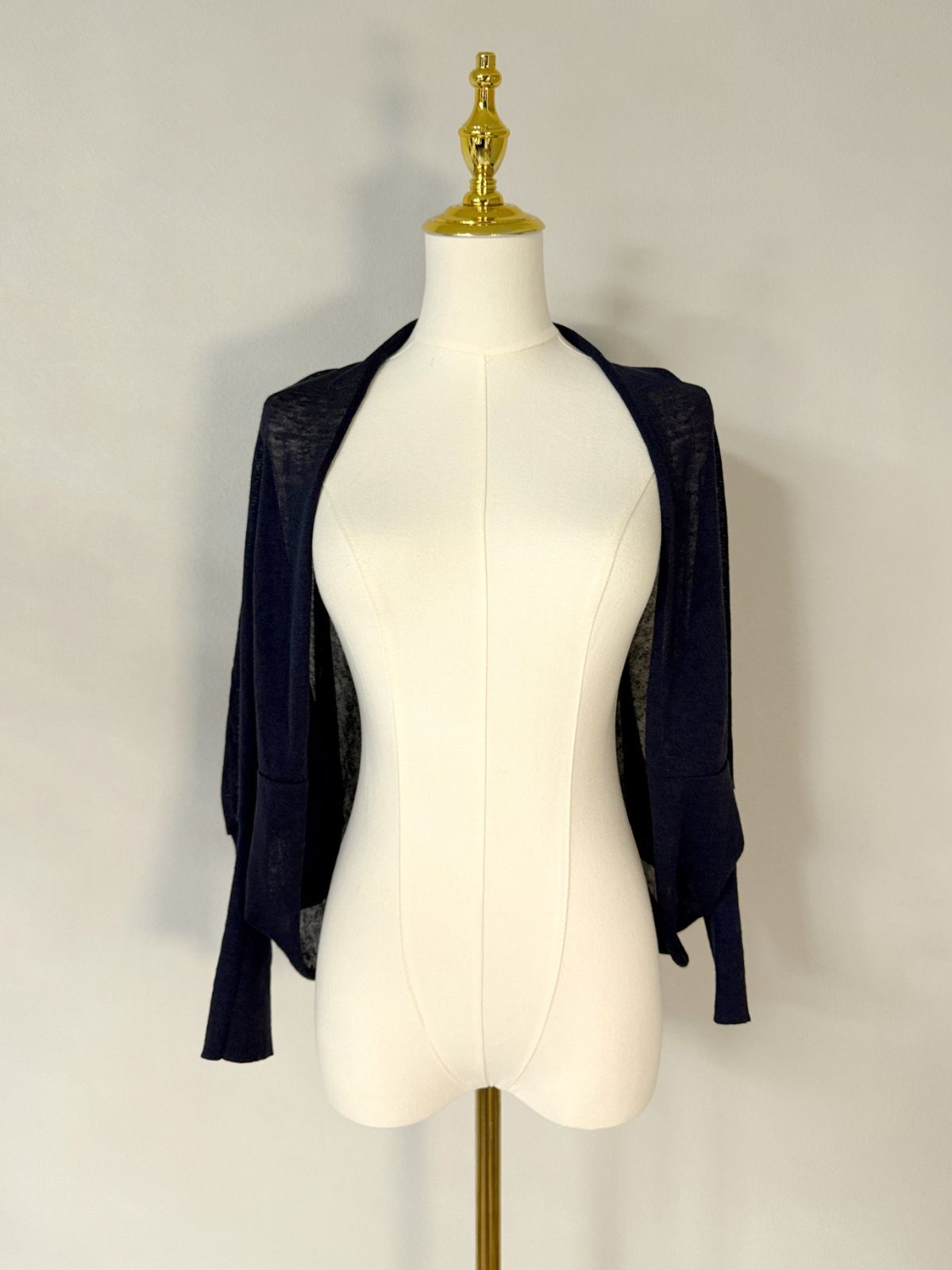 美品】FOXEY BOUTIQUE 40754 /フォクシーブティック サイズF ネイビー