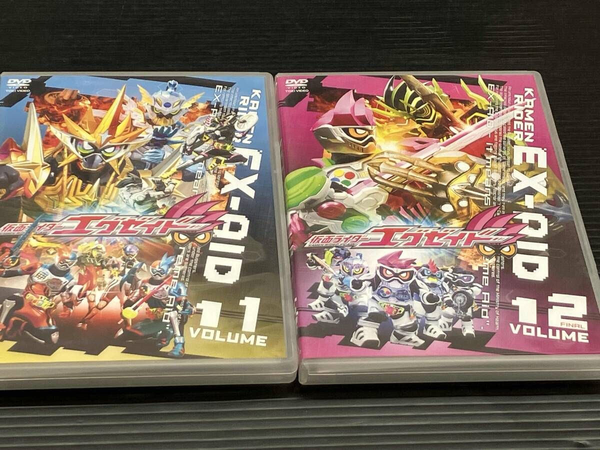 DVD 【※※※】[全12巻セット]仮面ライダーエグゼイド VOL.1~12 - メルカリ