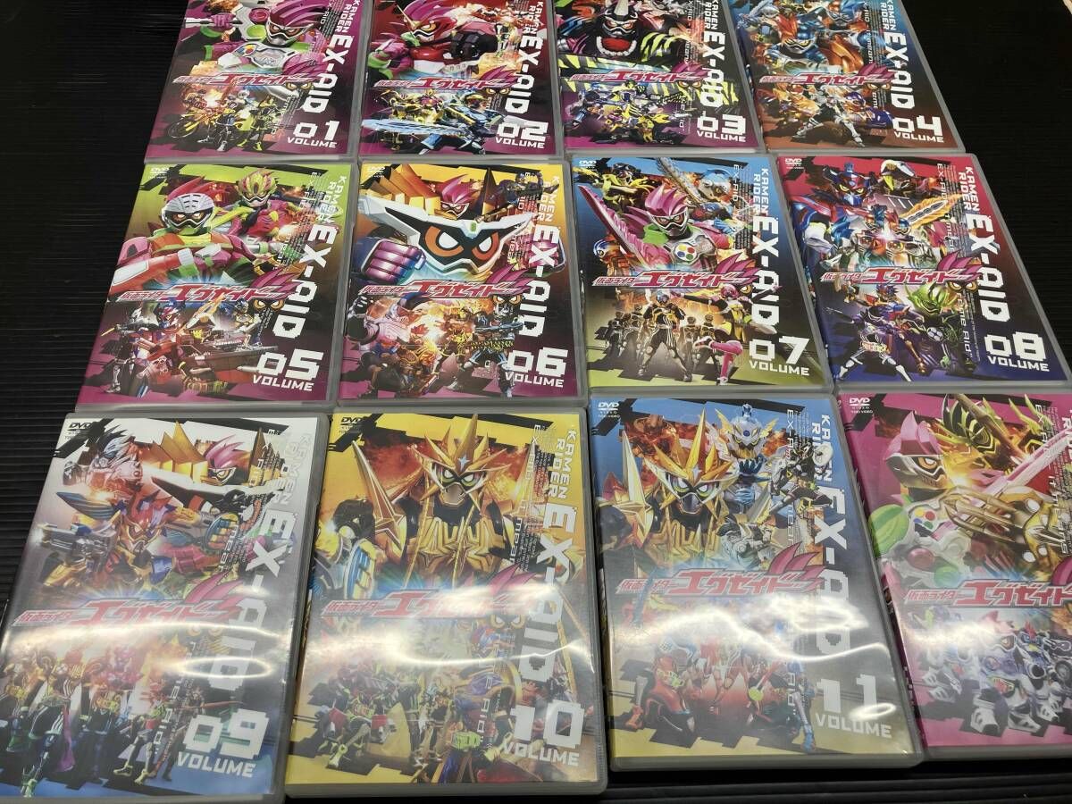 DVD 【※※※】[全12巻セット]仮面ライダーエグゼイド VOL.1~12 - メルカリ