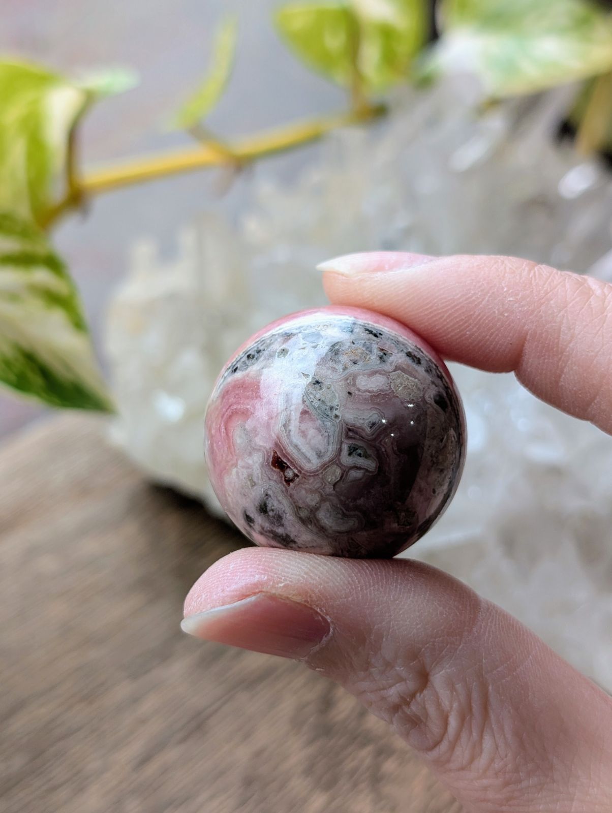 ロードクロサイト 約3cm丸玉