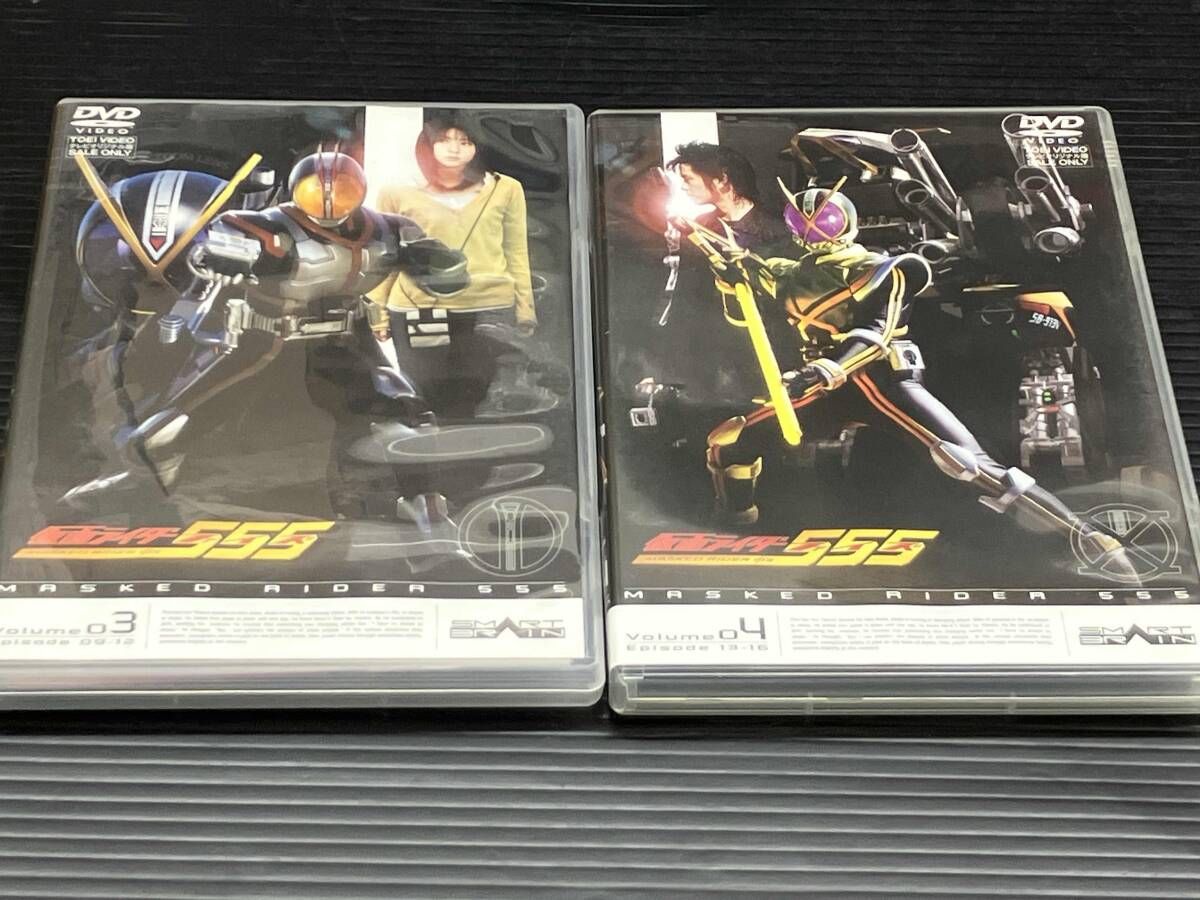 DVD 【※※※】[全13巻セット]仮面ライダー555(ファイズ) Vol.1~13 - メルカリ