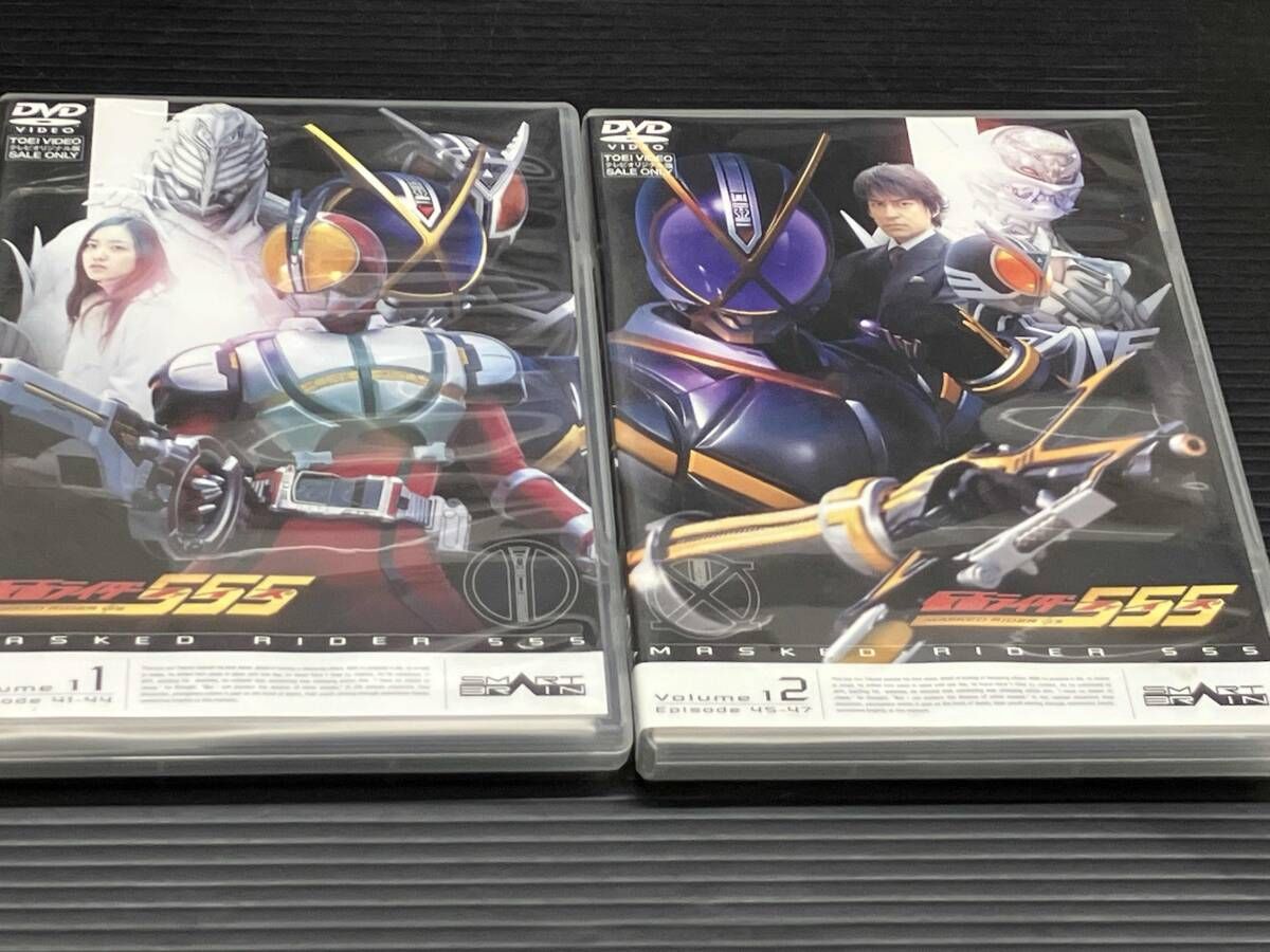 DVD 【※※※】[全13巻セット]仮面ライダー555(ファイズ) Vol.1~13 - メルカリ